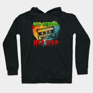 Old School Hip Hop Retro Vintage Style Hoodie